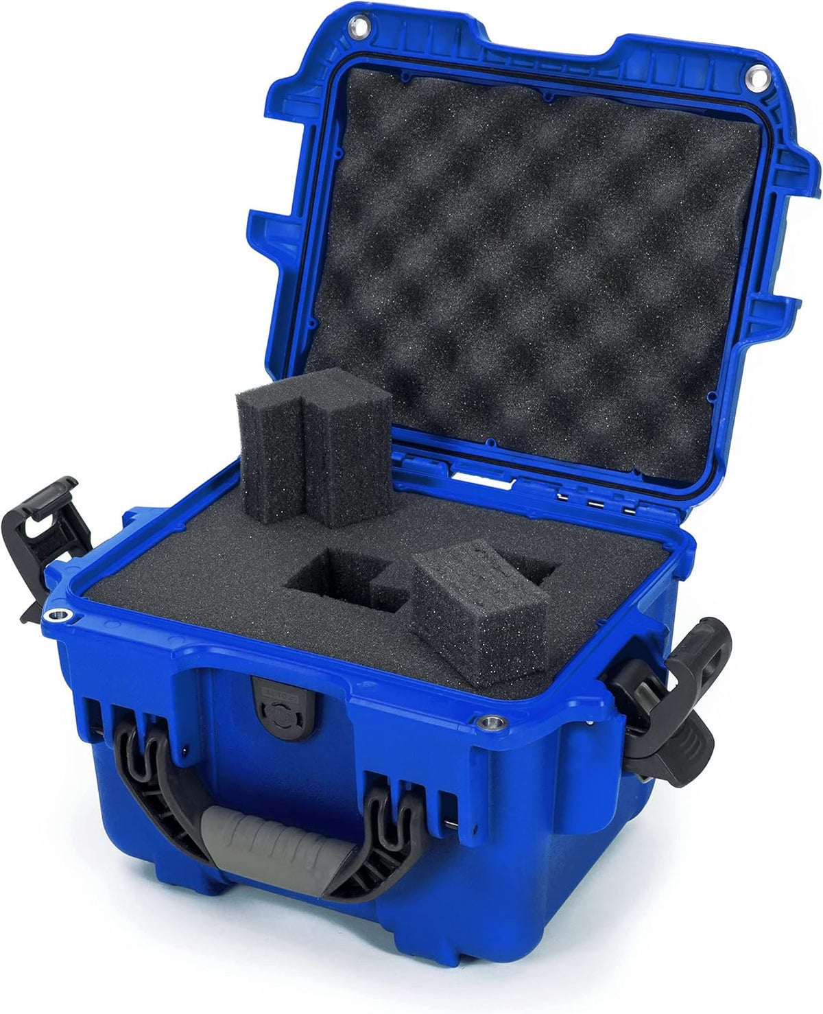 Blue Waterproof Hard Case with Foam Insert, Pack of 2 A2918