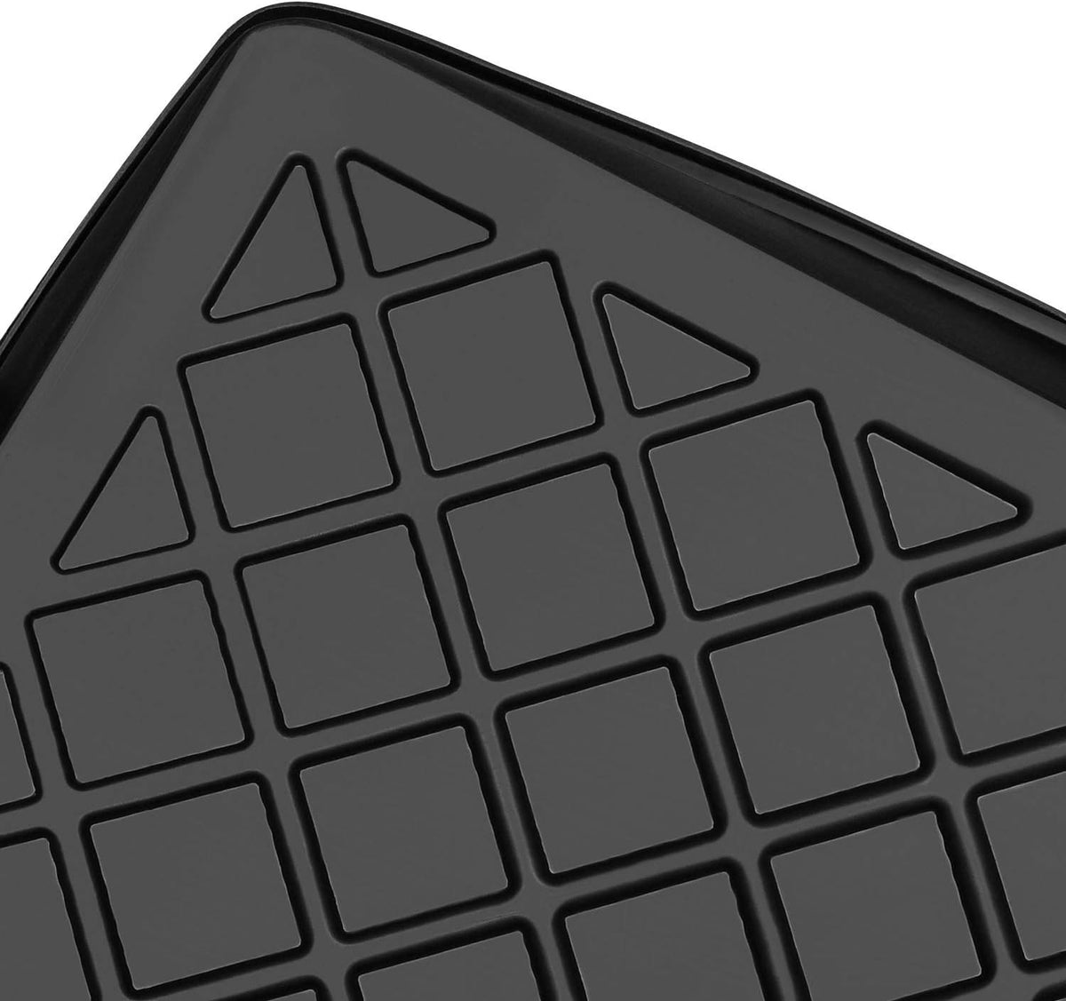 Black Waterproof Rear Trunk Cargo Mat Liner H850640