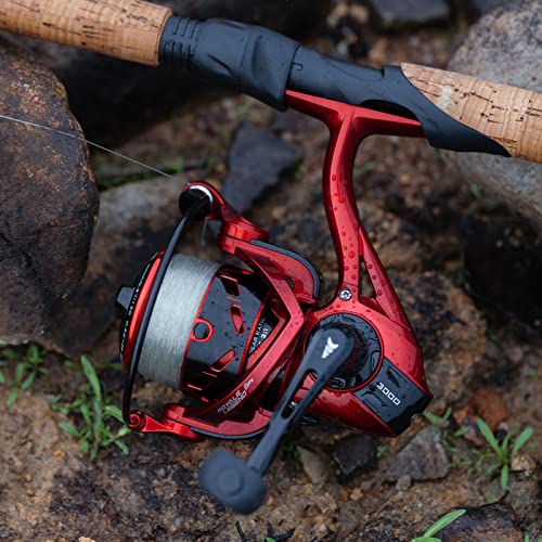 5.2:1/6.2:1 Gear Ratio Spinning Reel with Graphite Frame V2703