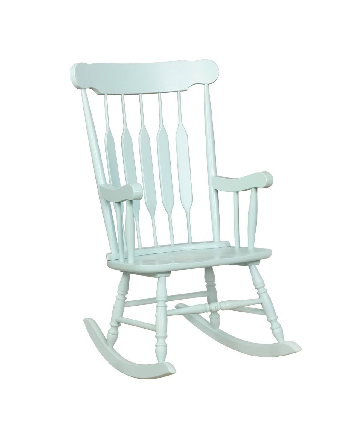 Blue Traditional Rocking Chair K578964