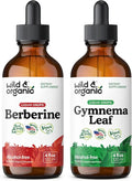 Berberine Tincture 4 fl oz & Gymnema Leaf Tincture 4 fl oz W60514