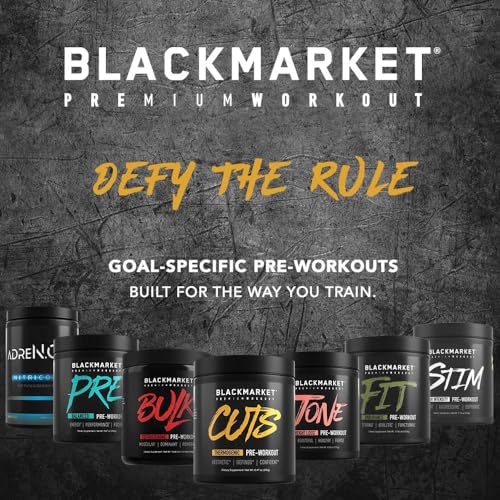 Blue Razz Flavored Pre Workout Powdered Drink Mix, 30 Servings E829