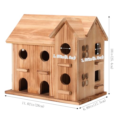 10 Hole Hanging Birdhouse Kit P4917