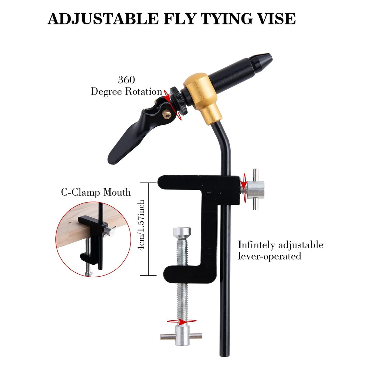 Fly Tying Vise J169314