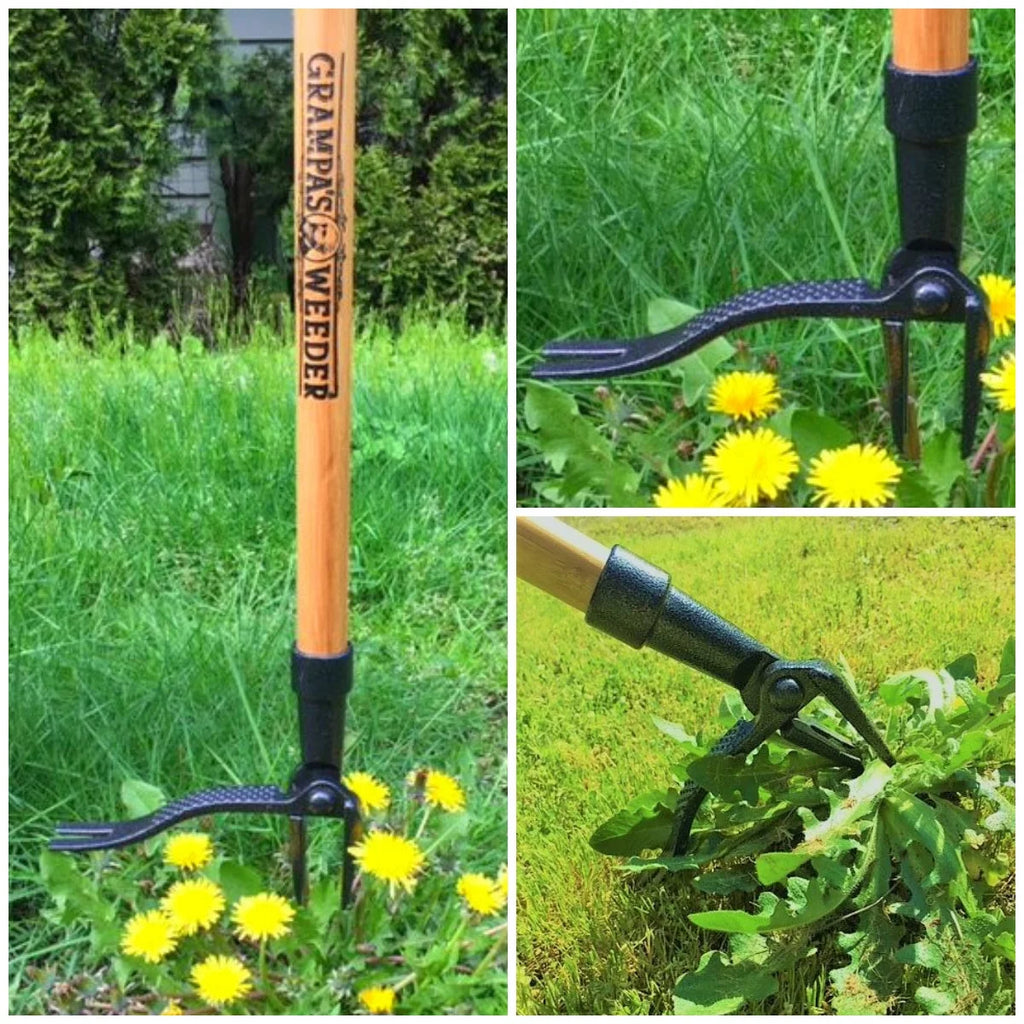 Stand Up Weed Puller Tool with Long Handle K9510