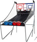 Arcade Basketball Game with Electronic Scoreboard and 4 Mini Basketballs D6015