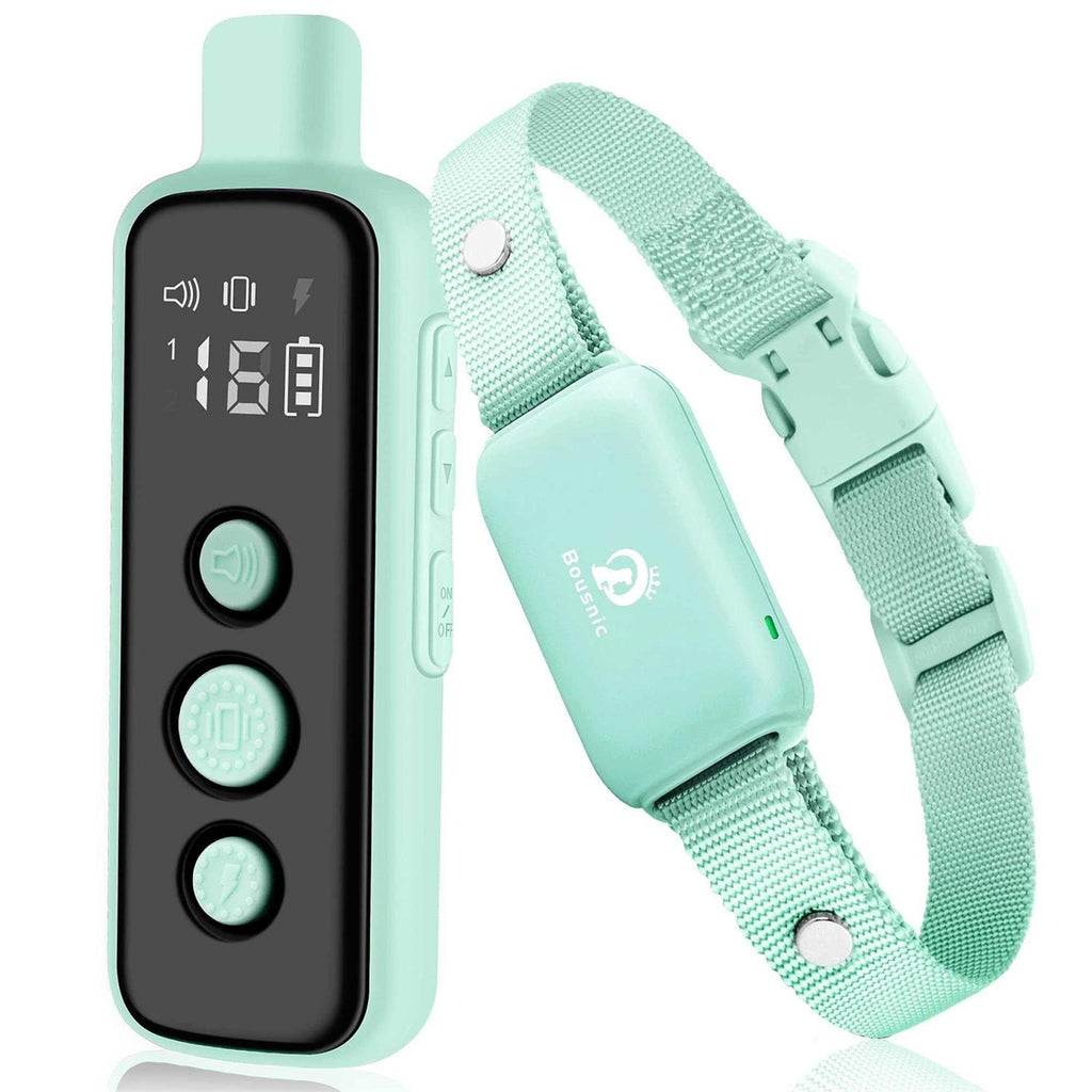 Waterproof Rechargeable Electric Dog Training Collar with Remote E99364
