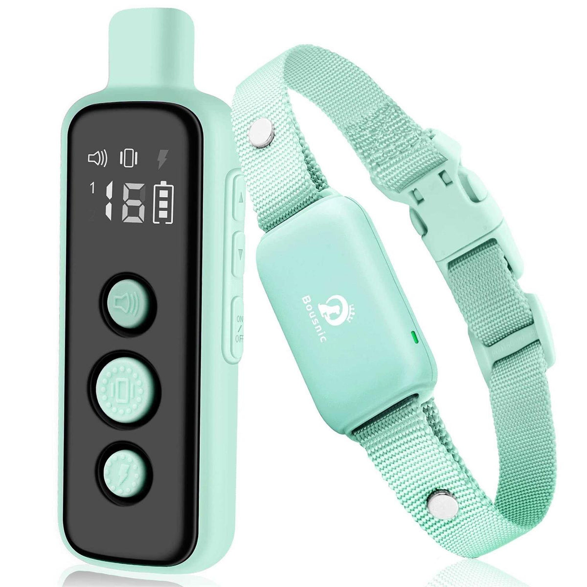 Waterproof Rechargeable Electric Dog Training Collar with Remote E99364