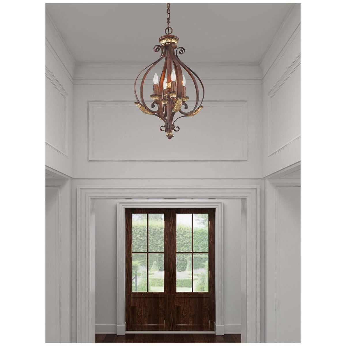 Bronze 4 Light Foyer R869169