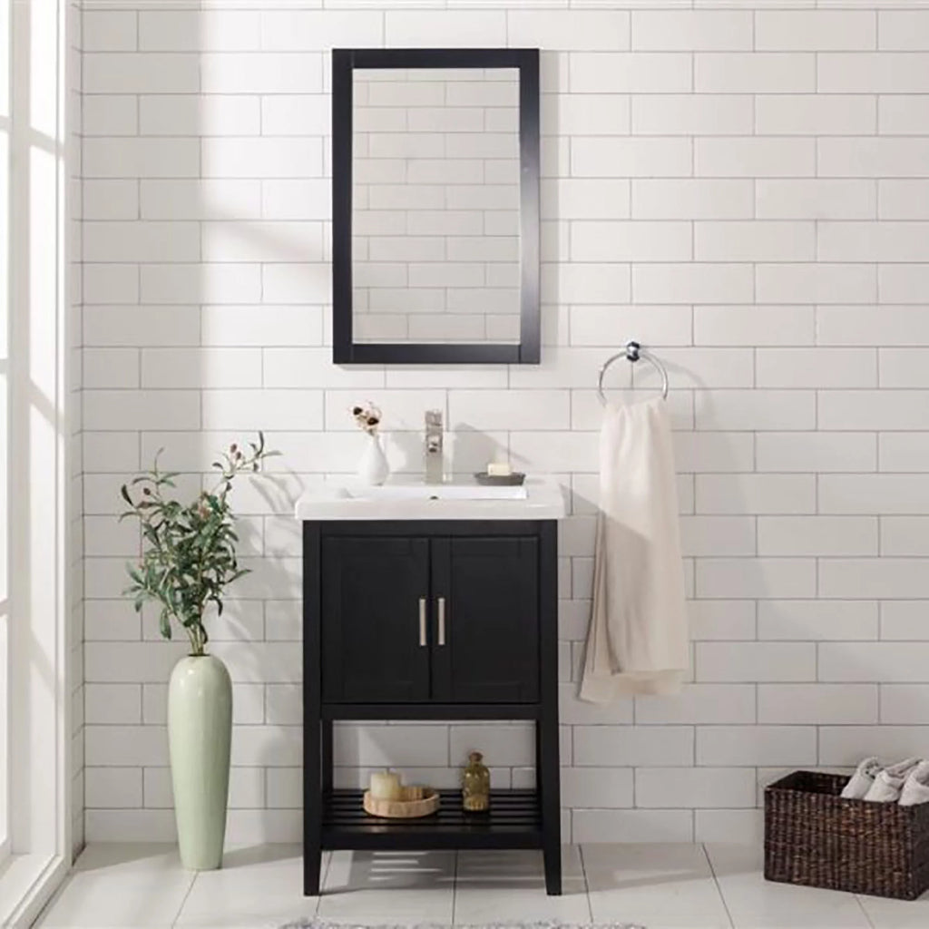 24" Espresso Sink Vanity U970452