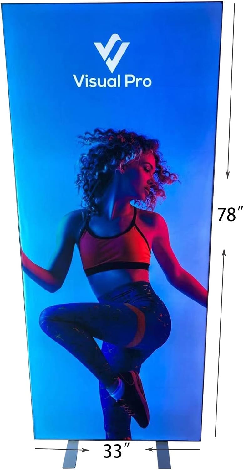 33”x78” Aluminum Frame LED Light Box for Poster P114