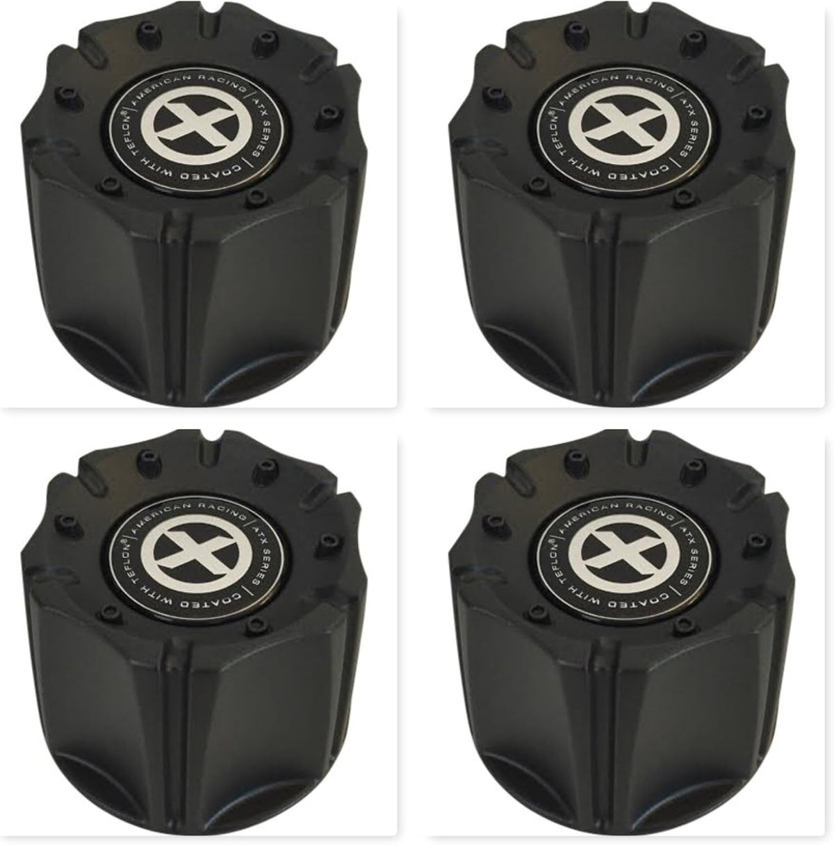 Black Center Cap Pack of 2 P641088
