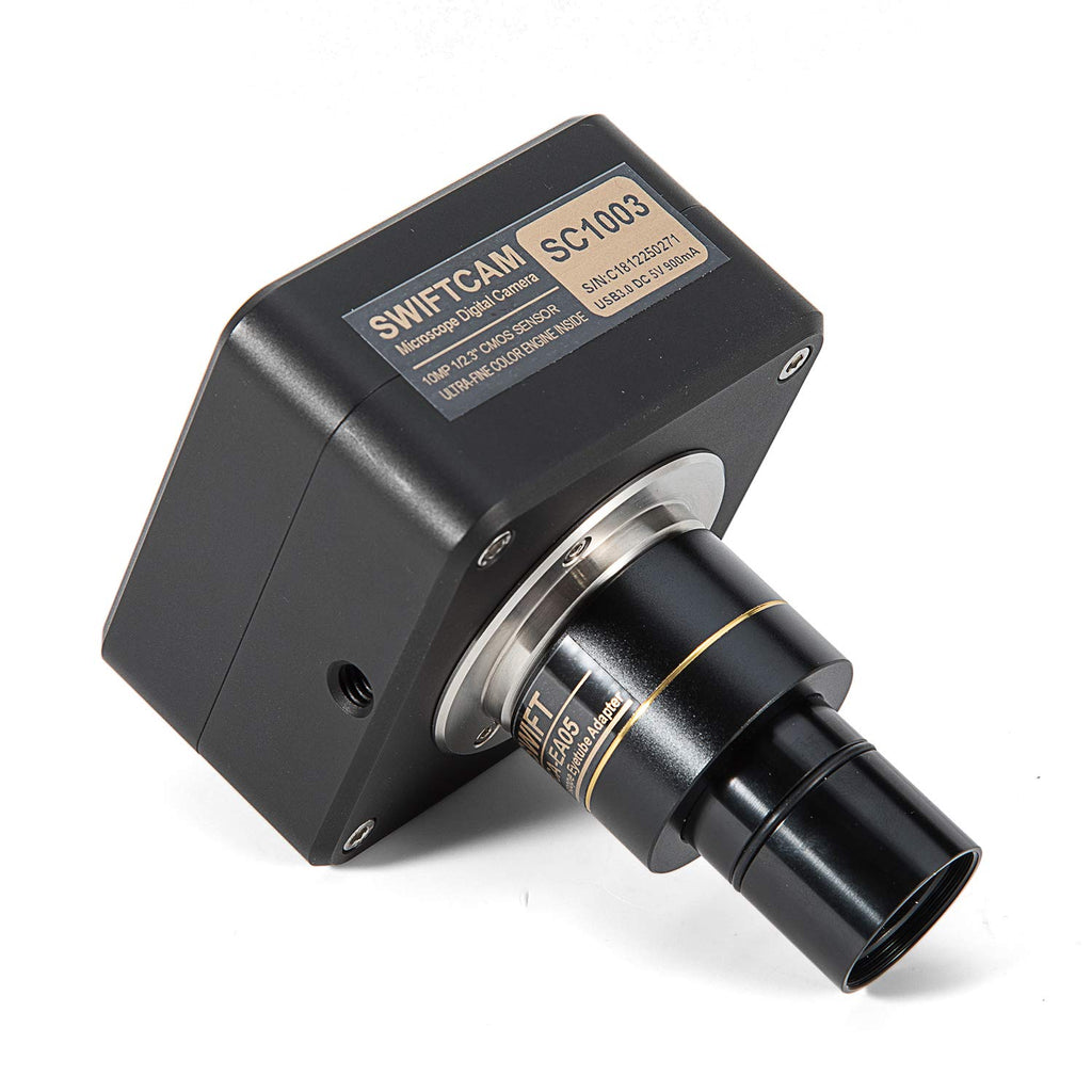 18 Megapixel Camera for Microscopes with Reduction Lens and USB 3.0 Cable Z92055