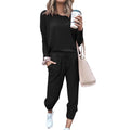 Women 2 Pieces Long Sleeve Lounge Sets D7872