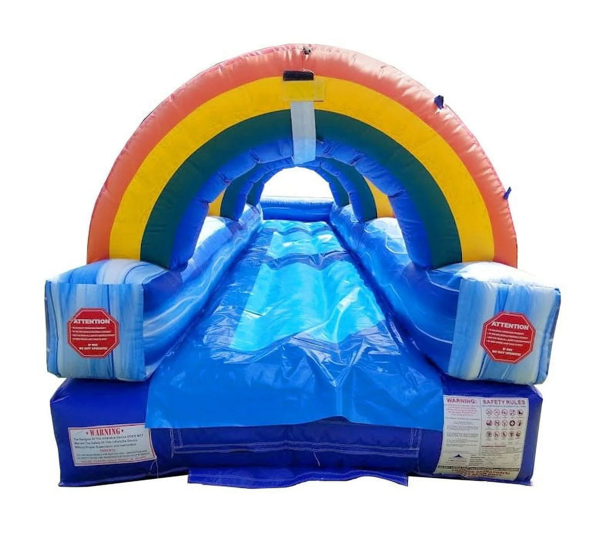 Blue Inflatable Slip n Slide with Blower W6850