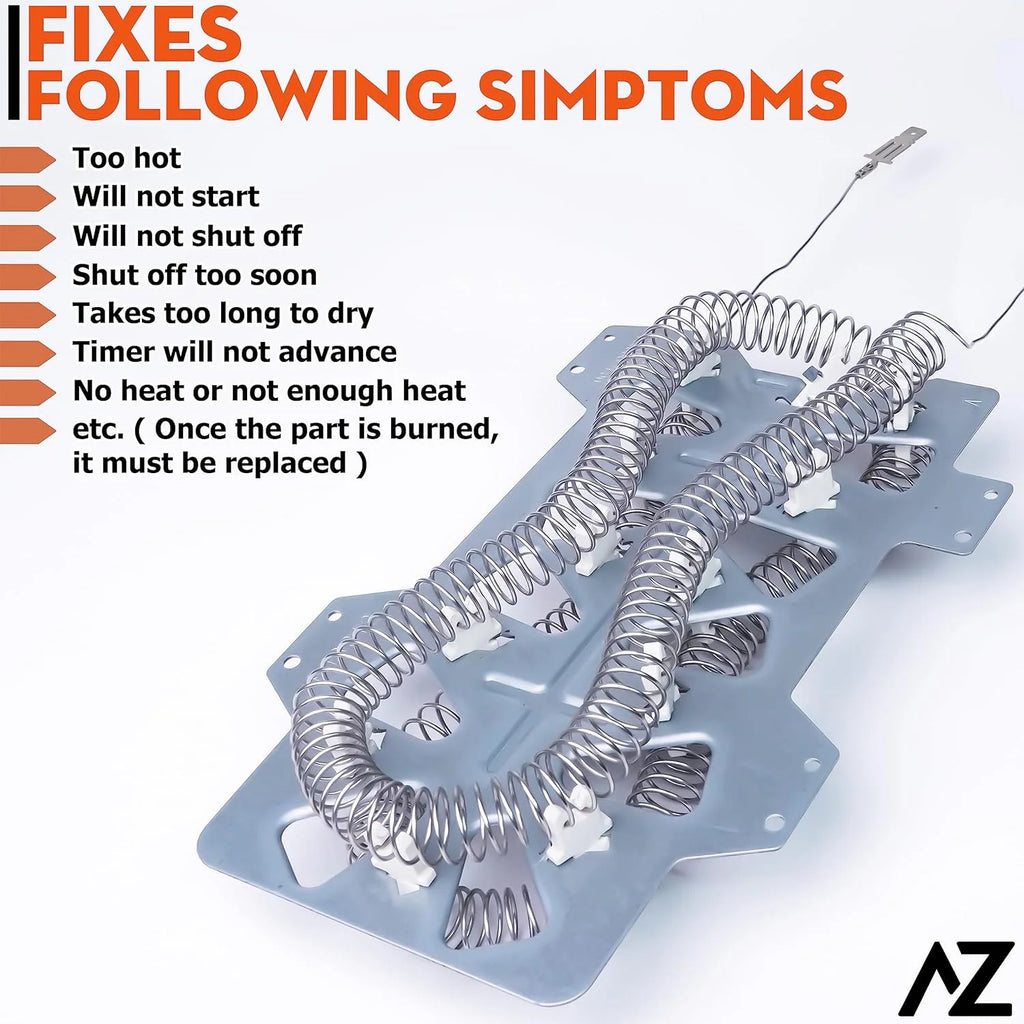 Dryer Heating Element & Fuses Q545