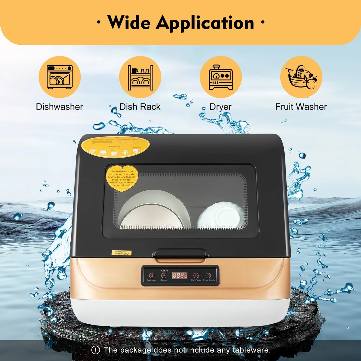 1200W Countertop Dishwasher Portable M71624