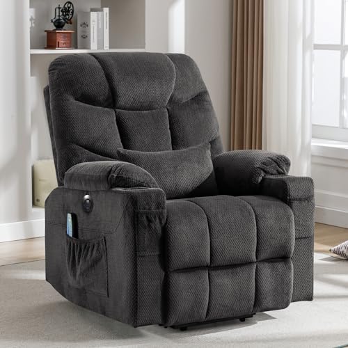 Power Lift Recliner Chair with Heat and Massage and USB Port C991549