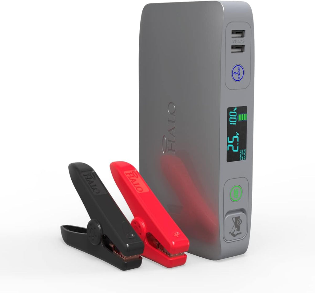 Pink Portable Phone Laptop Charger Car Jump Starter with Outlet D70859