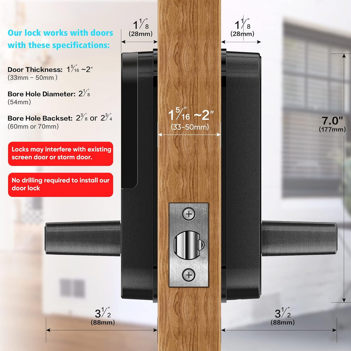 Smart Lock with Gateway and Fobs Bundle R746
