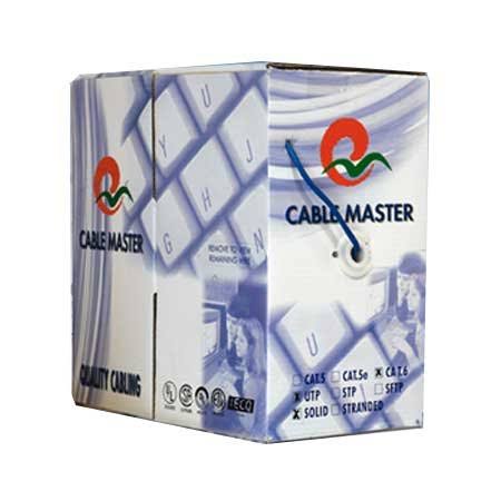 1000ft Cat6 500MHz UTP Solid 24 AWG Bulk Cable L5273