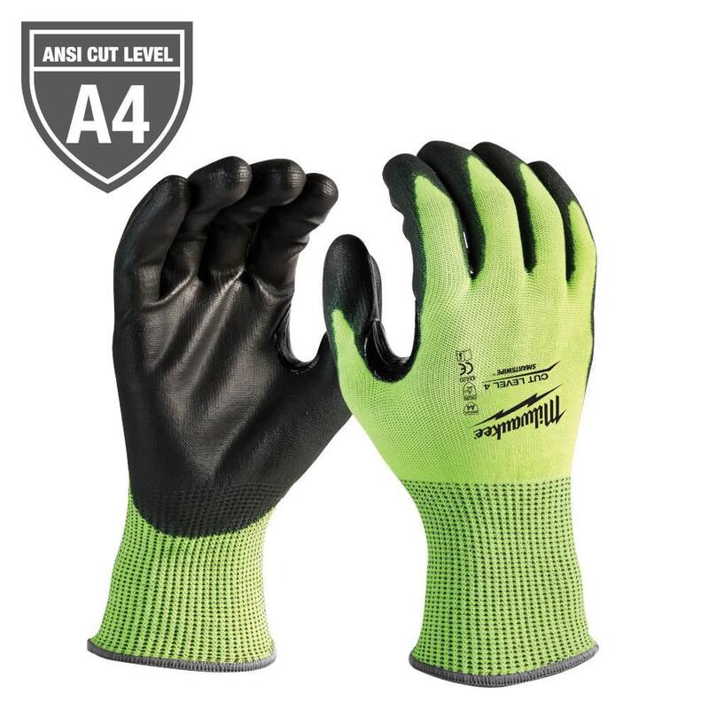 Cut Resistant Polyurethane Dipped Work Gloves Q39546