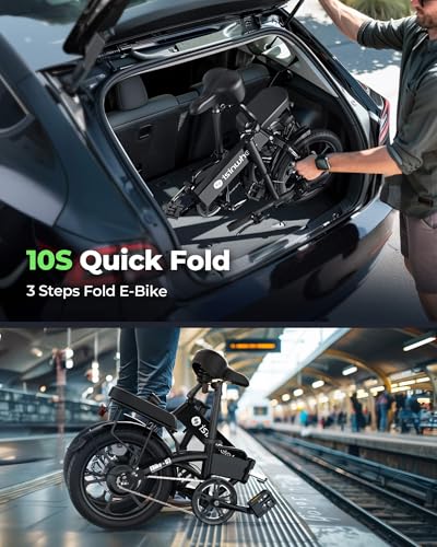Folding Electric Bike 500W Motor 20 mph V92294
