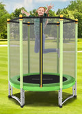 55" Kids Trampoline with Safety Enclosure Net G321891