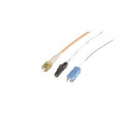 Black SC Fiber Optic Connector J98048