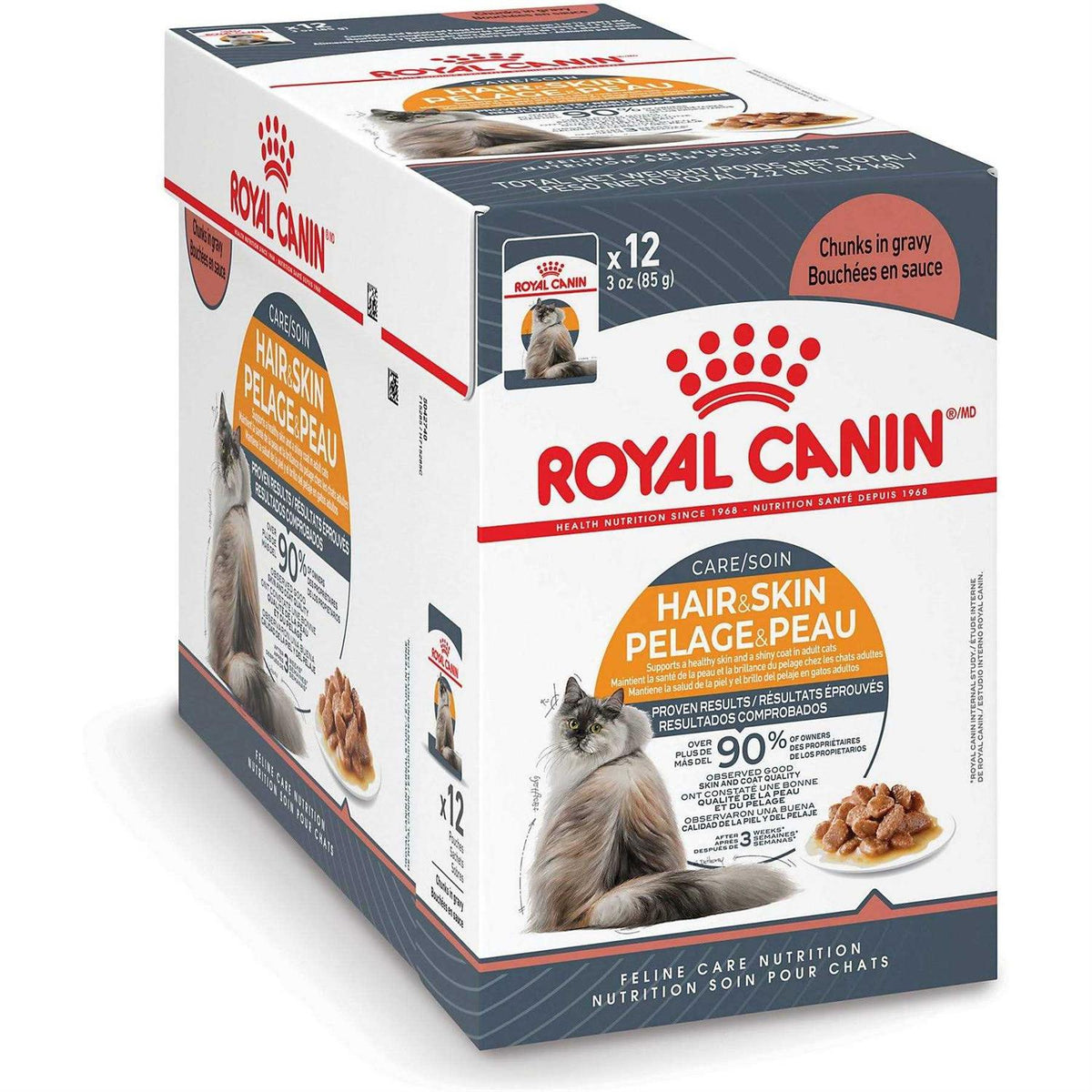 3 oz Chunks in Gravy Pouch Cat Food W18444