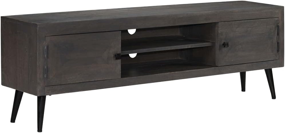 TV Cabinet Solid Mango Wood S453516