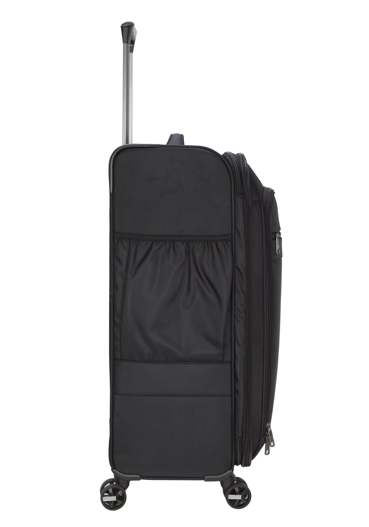 28in Black Softside Spinner Luggage Q962