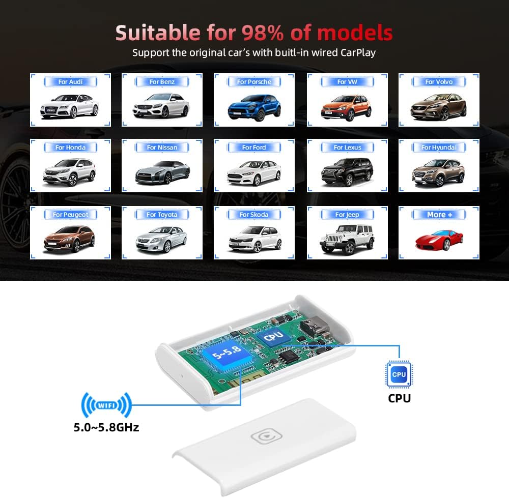 Wireless CarPlay Adapter A1409