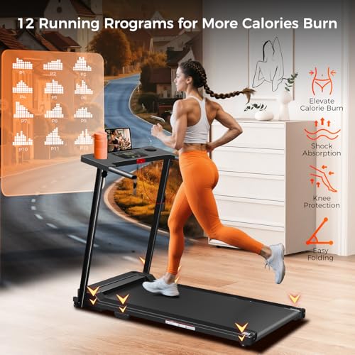 Portable Folding Treadmill with Handles R212373