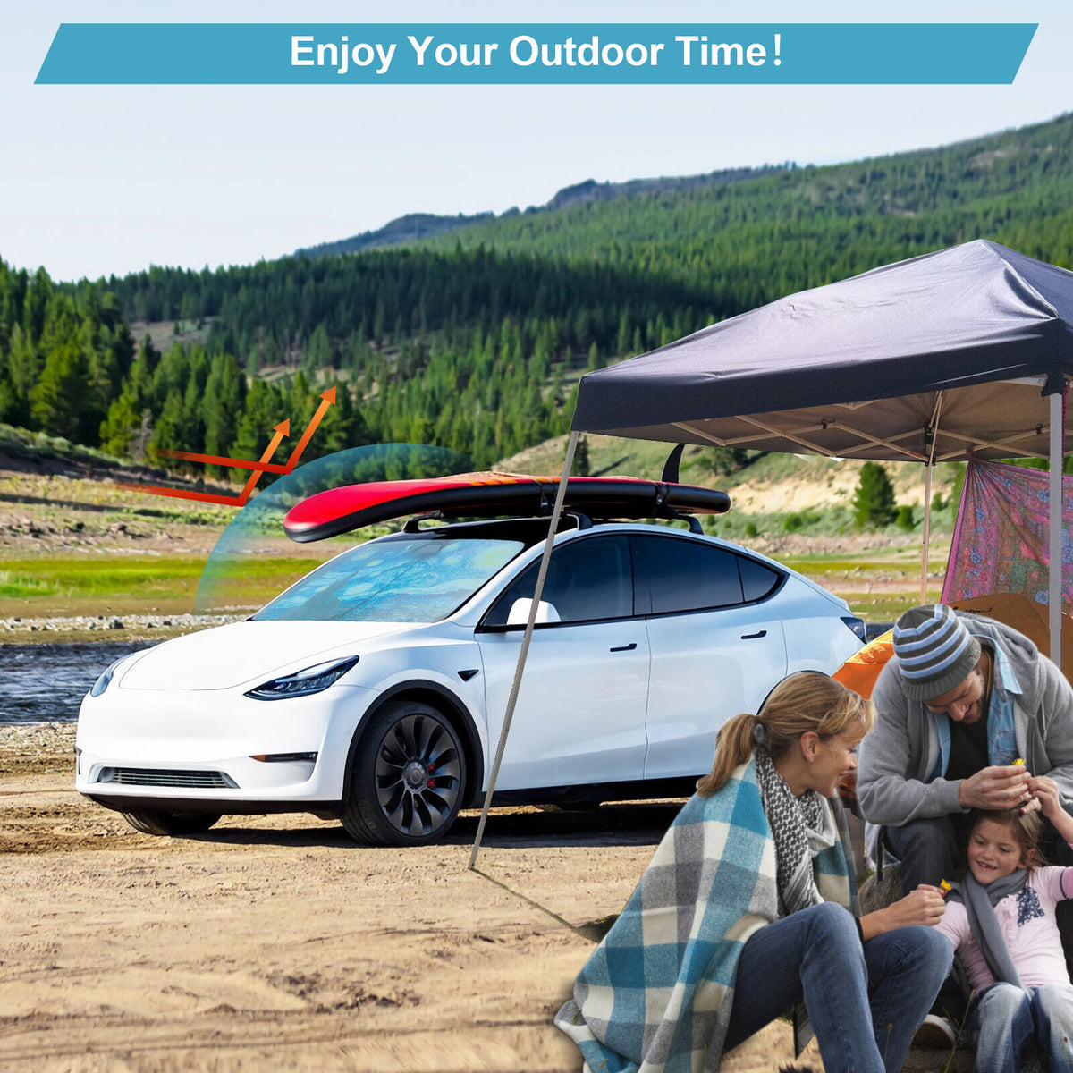 Car Windshield Sun Shade Cover T456248
