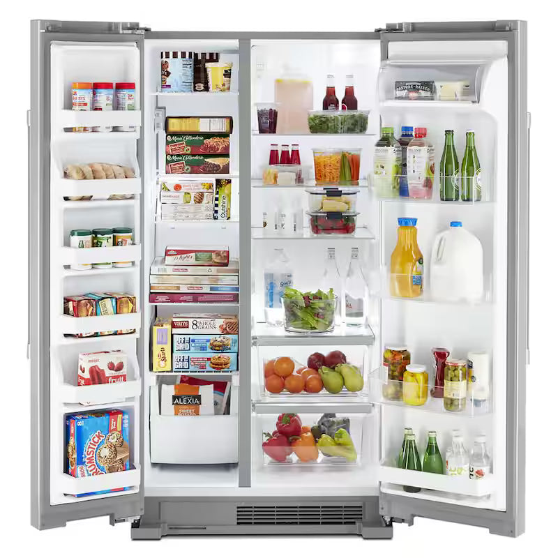 36 in. 24.9 cu. ft. Side by Side Refrigerator P4565