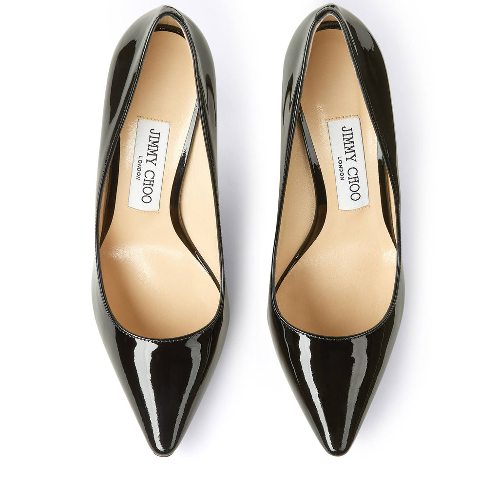 Black Patent Leather Pumps A52475