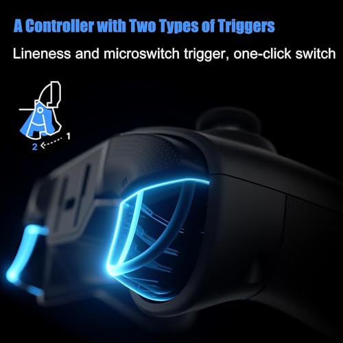 PC Controller with Hall Joystick and 6 Macros Buttons A300331