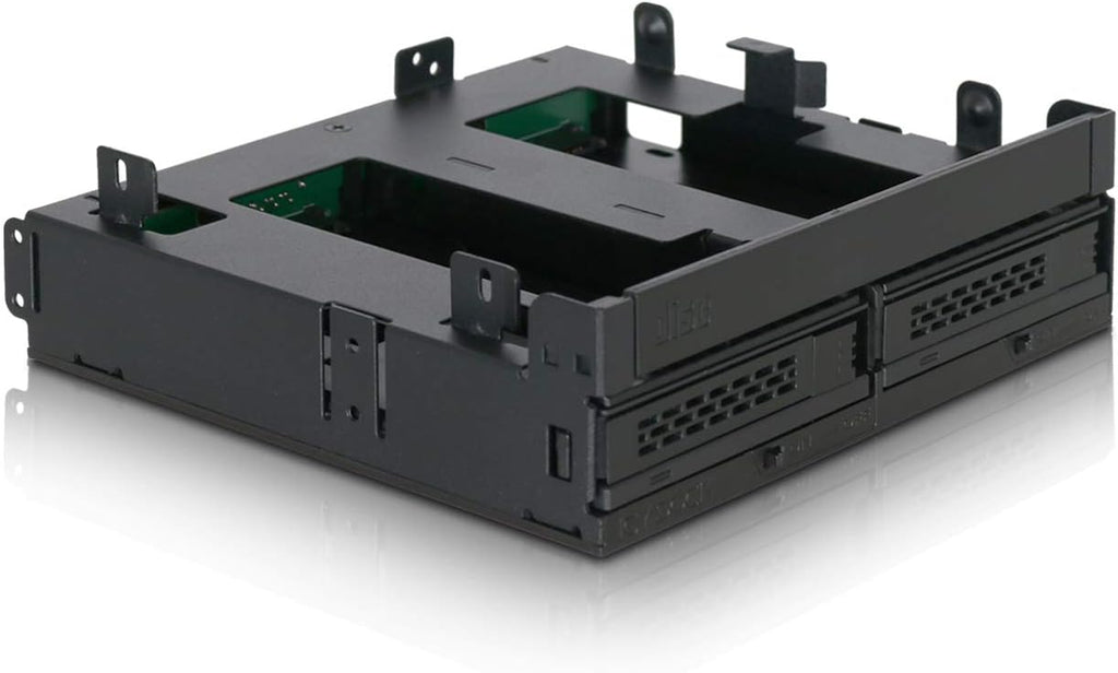 2 x 2.5 SAS/SATA HDD/SSD Mobile Rack + Slim Optical Drive Slot for 5.25 Bay V2092