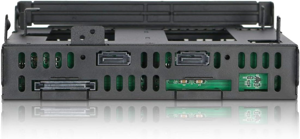 2 x 2.5 SAS/SATA HDD/SSD Mobile Rack + Slim Optical Drive Slot for 5.25 Bay V2092