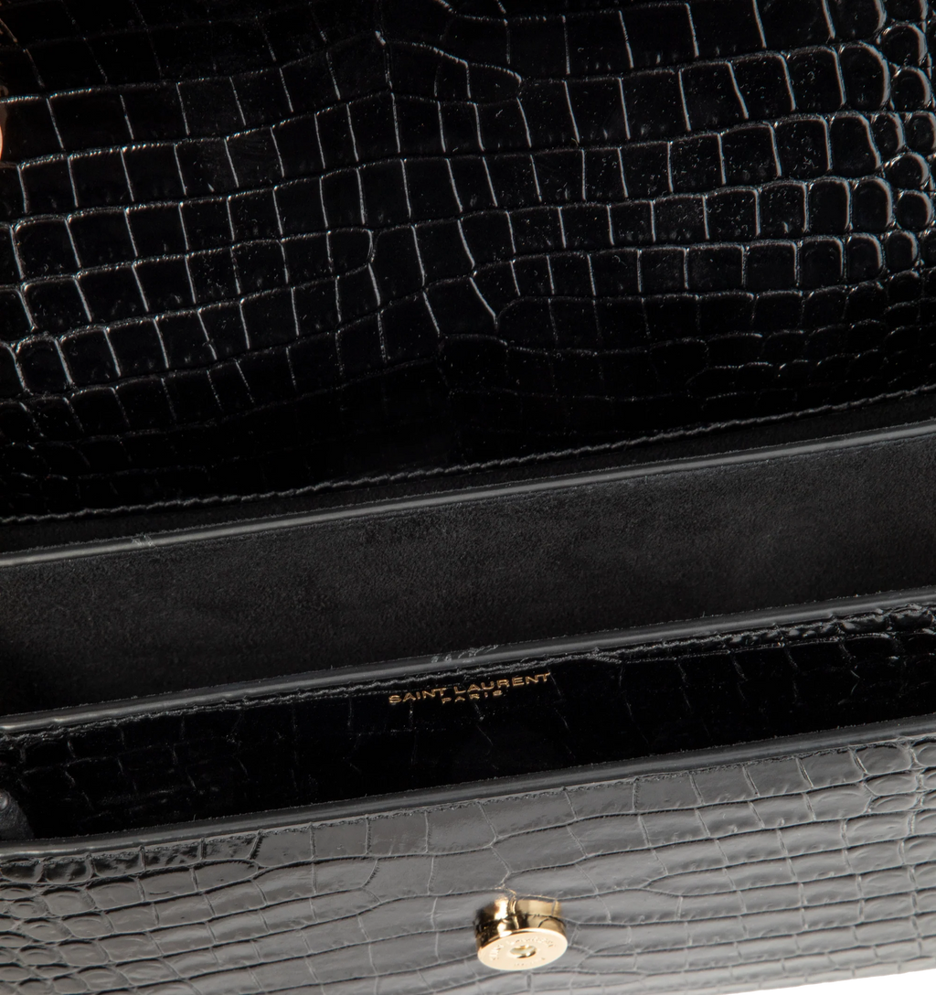 Croc Embossed Bag K944