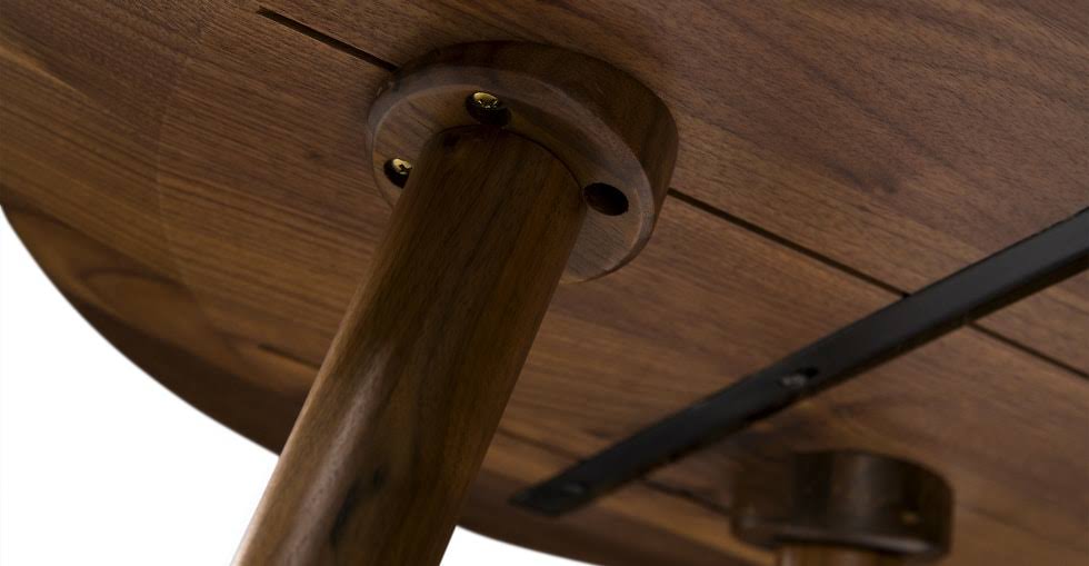 Walnut Round End Table M573064