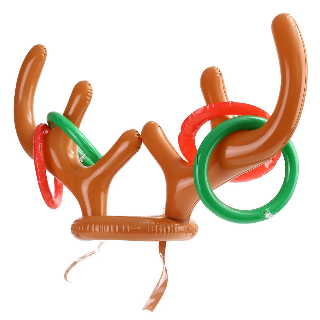 Inflatable Reindeer Hat Toss Game I16574