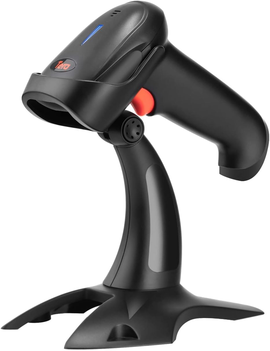 2D Wireless Barcode Scanner with Stand, Pack of 2 G62306