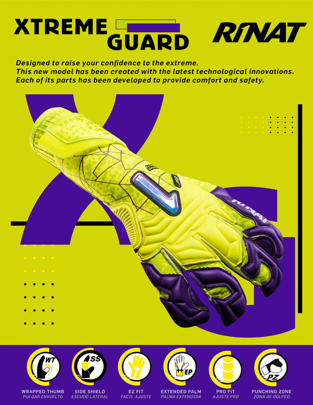 Professional Goalkeeper Glove, 9 Z742197