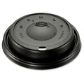 Black Plastic Dome Sipper Lids T5381