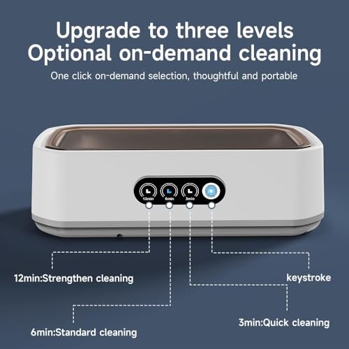 650ML Ultrasonic Jewelry Cleaner V1366