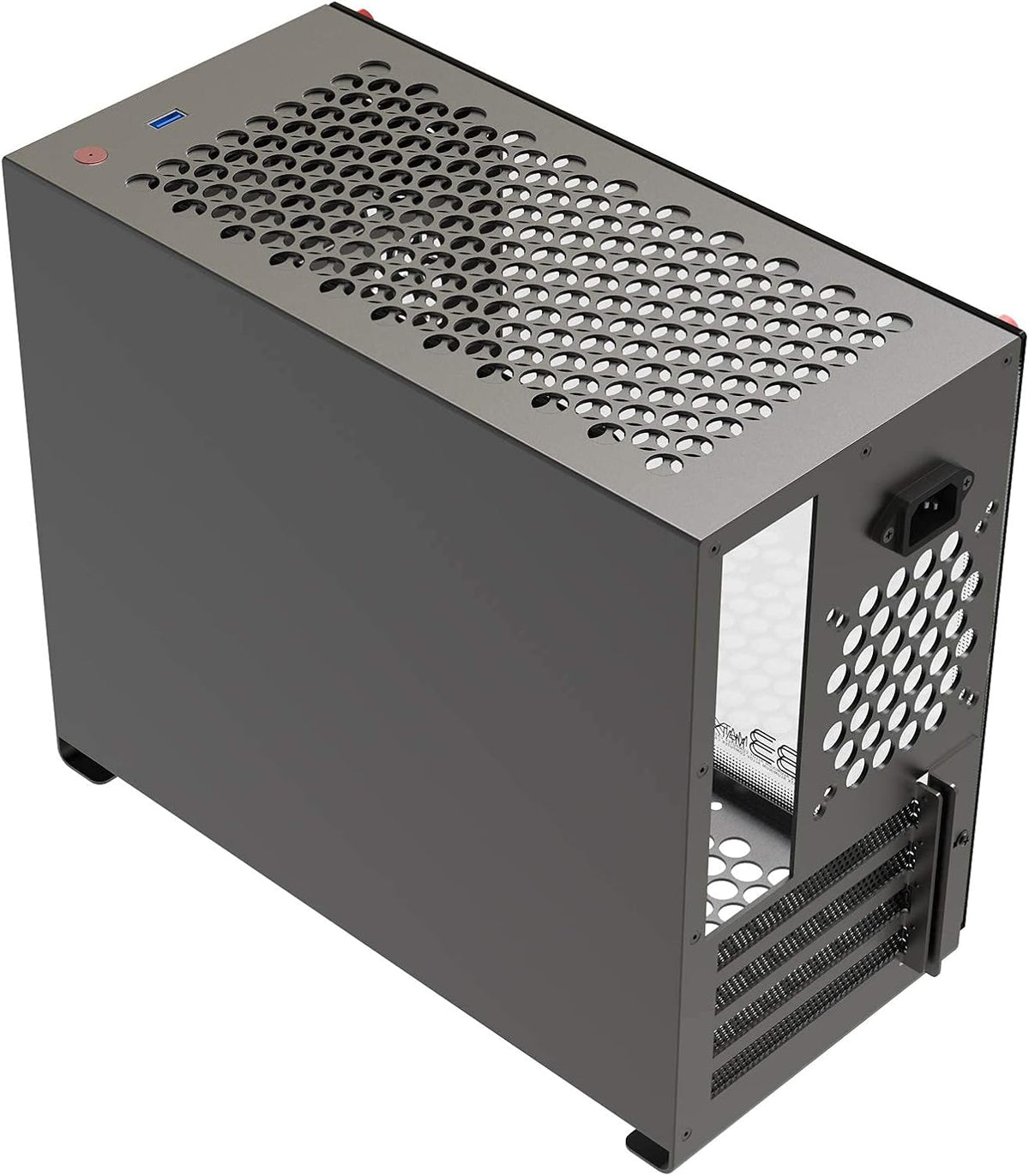 Portable Micro ATX PC Case with Aluminum Alloy S79616