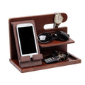 Wood Cell Phone Holder Organizer U911
