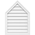 Peaked Top Surface Mount PVC Gable Vent O632